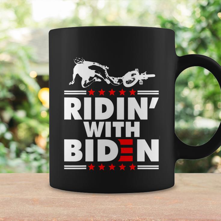 Funny Biden Falls Off Bike Joe Biden Ridin With Biden Coffee Mug Gifts ideas