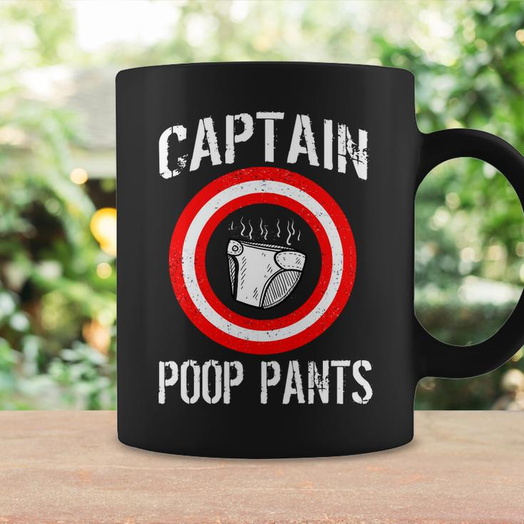 Funny Captain Poop Pants Tshirt Coffee Mug Gifts ideas