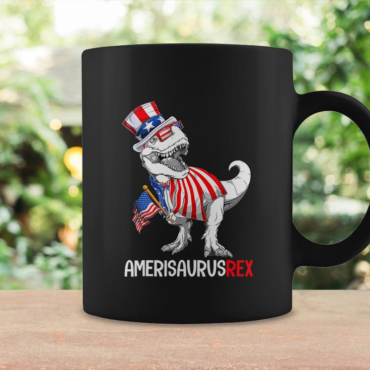 Funny Dinosaur 4Th Of JulyRex Amerisaurus Patriotic Boys Kids Coffee Mug Gifts ideas