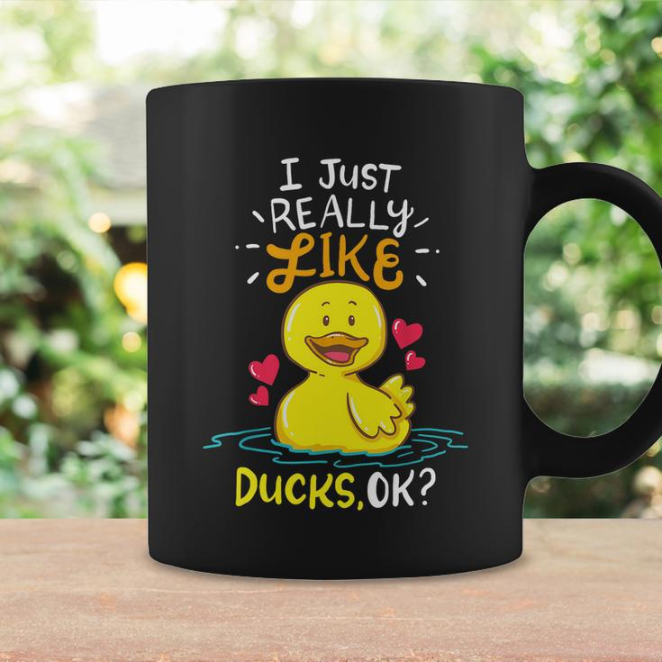 Funny Duck Ducks Rubber Gift Coffee Mug Gifts ideas