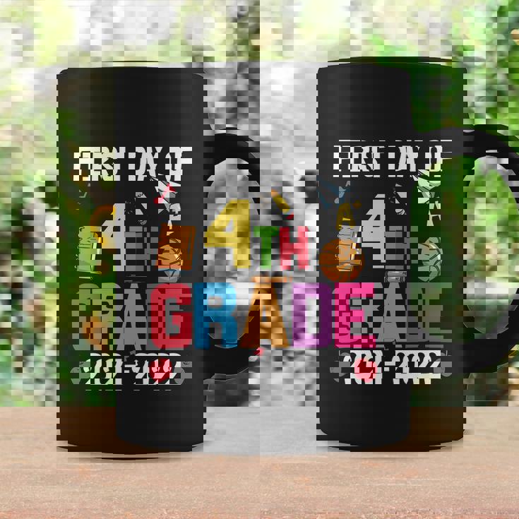 Funny First Day Of 4Th Grade Back To School Coffee Mug Gifts ideas