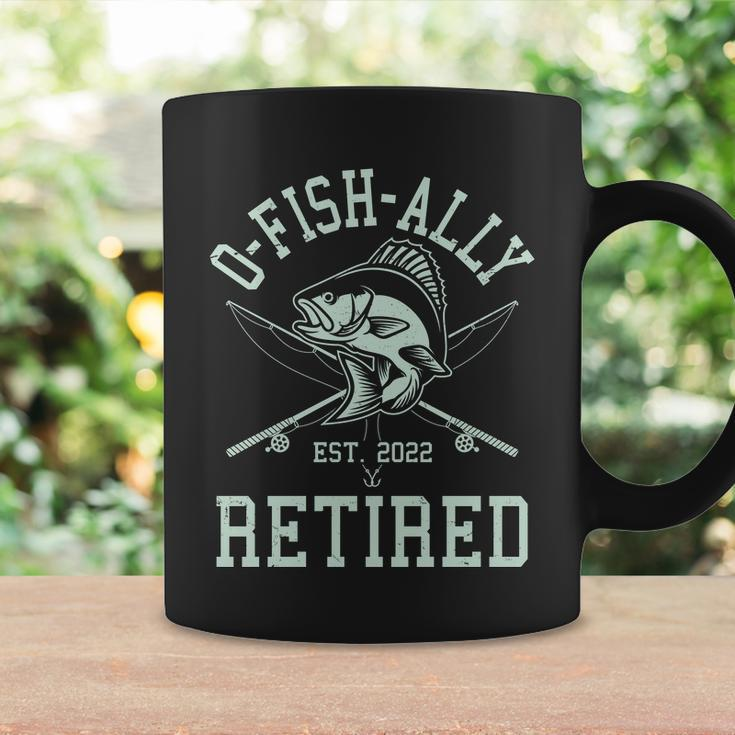 Funny Fishing Ofishally Retired Est 2022 Tshirt Coffee Mug Gifts ideas