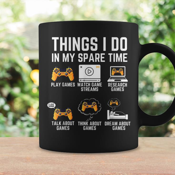 Funny Gamer Things I Do In My Spare Time Gaming V3 Coffee Mug Gifts ideas