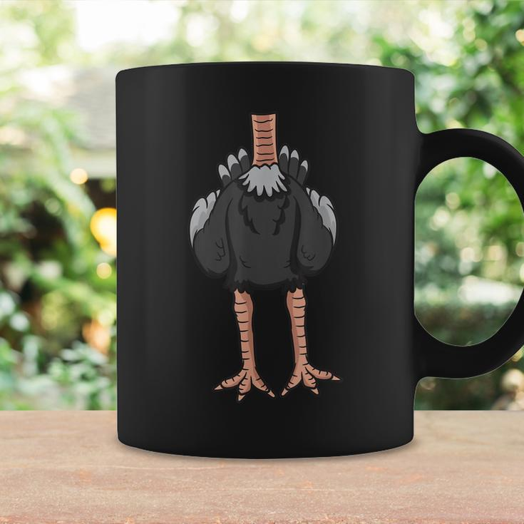 Funny Headless Ostrich Halloween Giant Bird Easy Costume Coffee Mug Gifts ideas