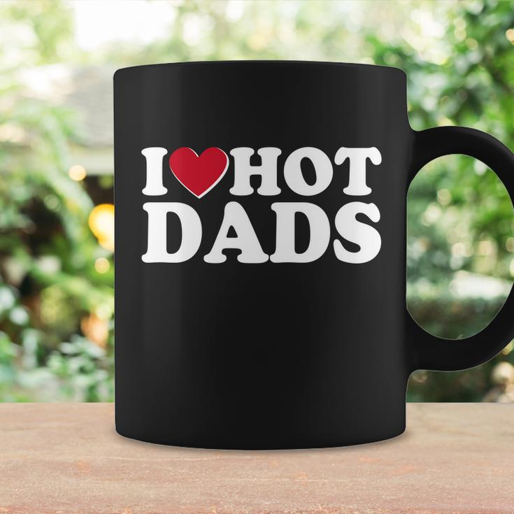 Funny I Heart Love Hot Dads Coffee Mug Gifts ideas