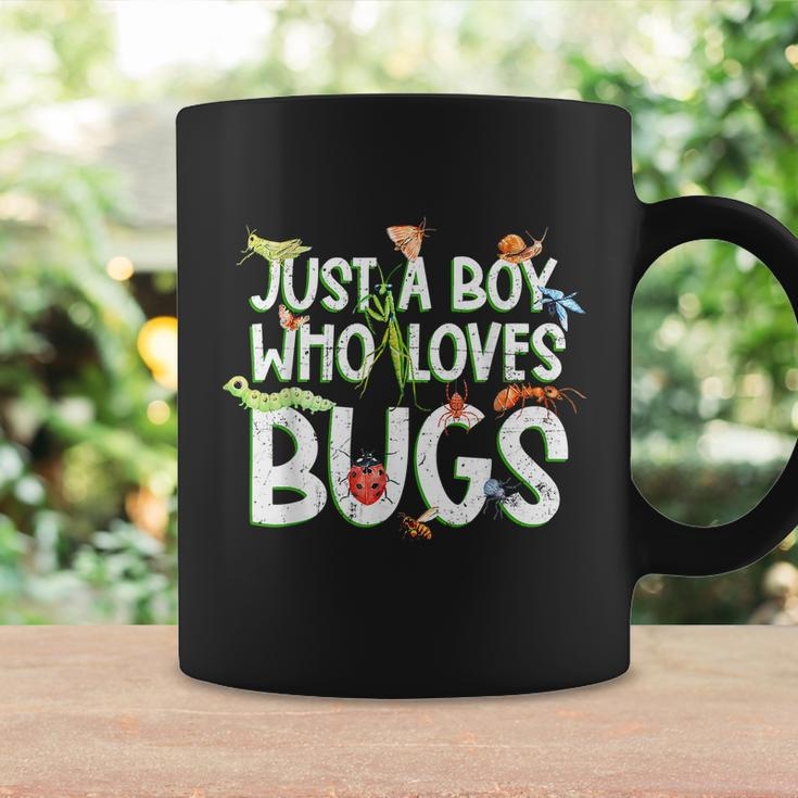 Funny Insect Just A Boy Who Loves Bug Gift Tee Fashion Cute Graphic Design Printed Casual Daily Basic Coffee Mug Gifts ideas