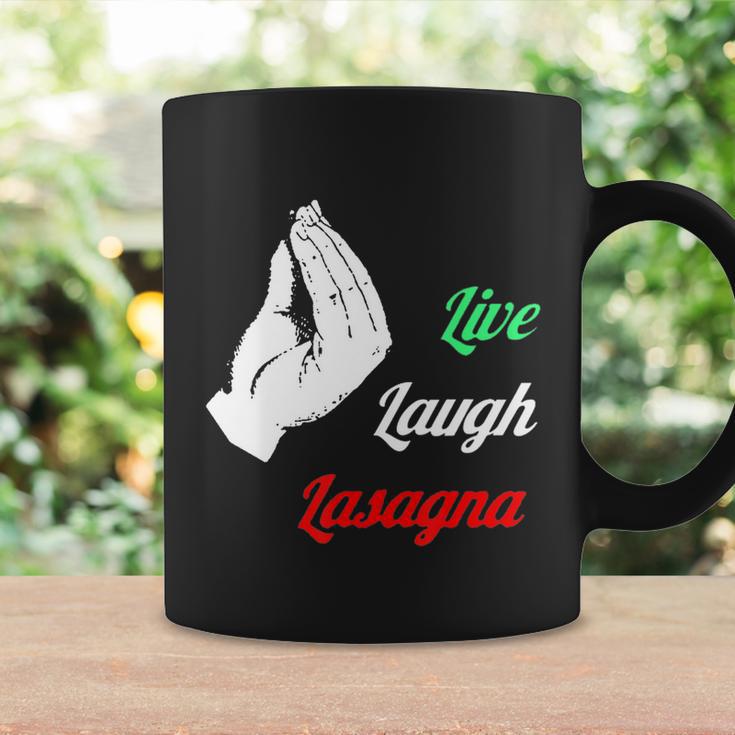 Funny Live Laugh Lasagna Tshirt Funny Lasagna Lovers Tshirt Coffee Mug Gifts ideas