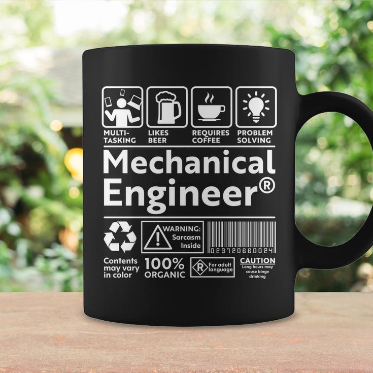 Funny Mechanical Engineer Label Coffee Mug Gifts ideas