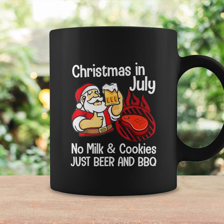 Funny Merry Christmas In July No Milk Cookies Coffee Mug Gifts ideas