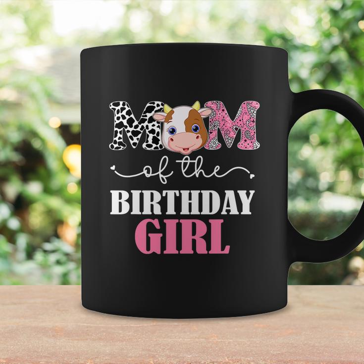 Funny Mom Of The Birthday Girl Tee Farm Cow Coffee Mug Gifts ideas