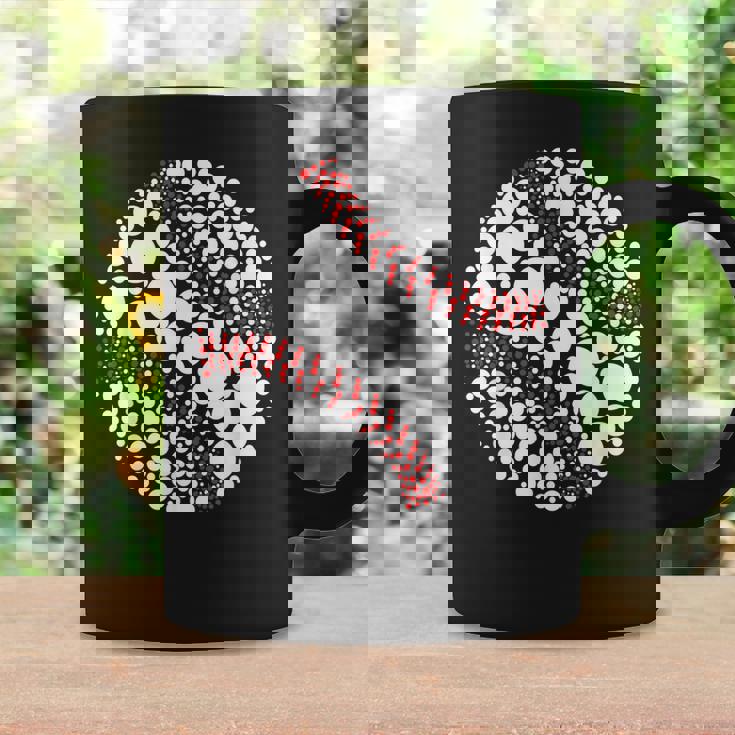 Funny Polka Dot Baseball Lover Player International Dot Day V3 Coffee Mug Gifts ideas