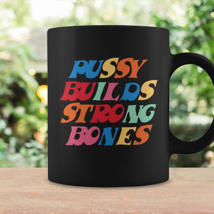 Funny Pussy Builds Strong Bones Shirt Pbsb Colored Tshirt Coffee Mug Gifts ideas