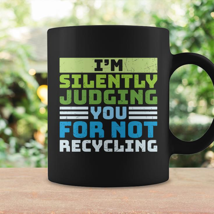 Funny Recycling Slogan America Recycles Day Earth Day Coffee Mug Gifts ideas