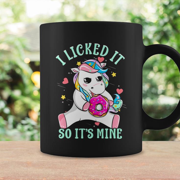 Funny Saying I Licked It So Its Mine Unicorn Cute Gift Coffee Mug Gifts ideas