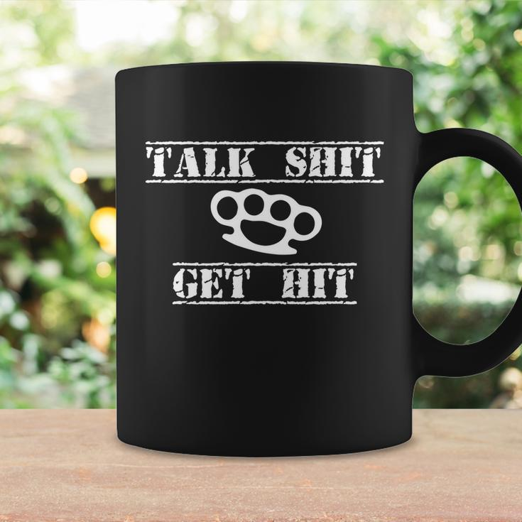 Funny Talk Shit Get Hit Gift Tshirt Coffee Mug Gifts ideas