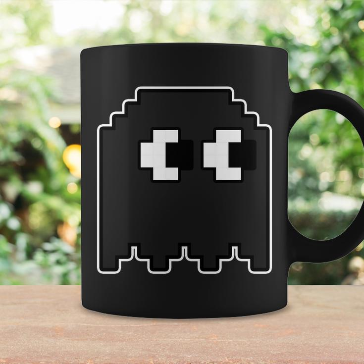 Gamer Retro Pixel Ghost Funny Halloween Graphic Design Printed Casual Daily Basic Coffee Mug Gifts ideas