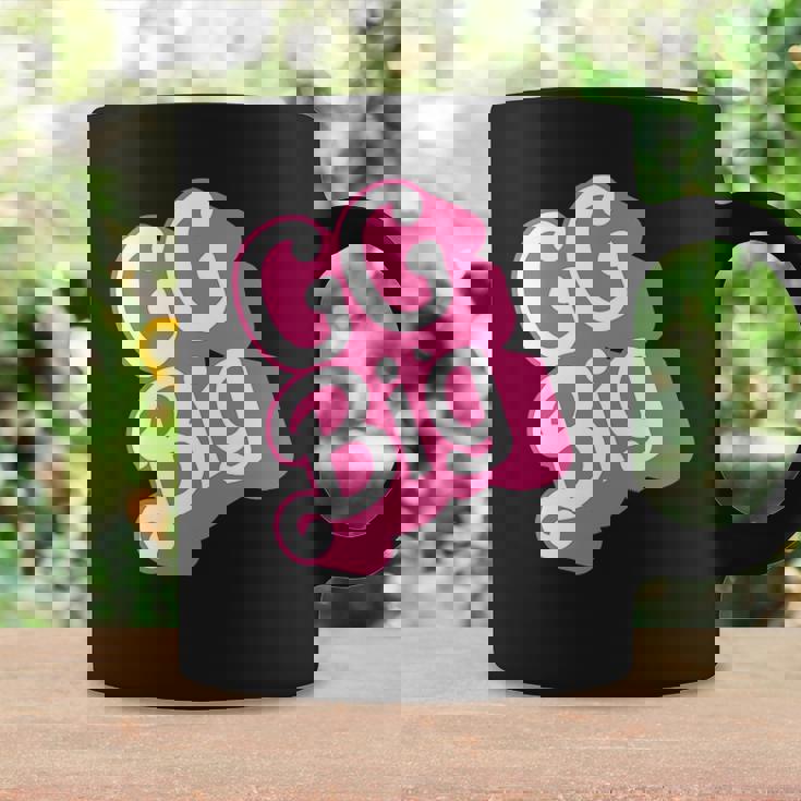 Gg Grand Big Pledge Rush Alumnae Sorority Vintage Pink Coffee Mug Gifts ideas