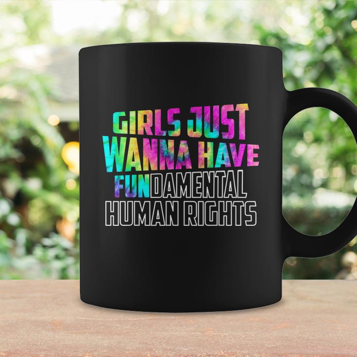 Girls Just Wanna Have Fundamental Human Rights Feminist V2 Coffee Mug Gifts ideas