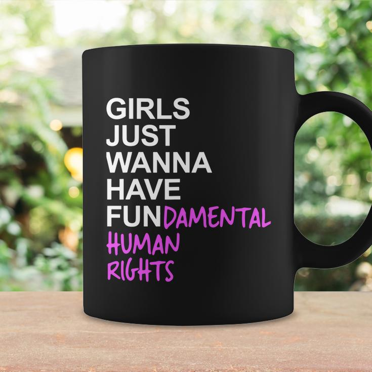Girls Just Wanna Have Fundamental Rights Feminist V2 Coffee Mug Gifts ideas