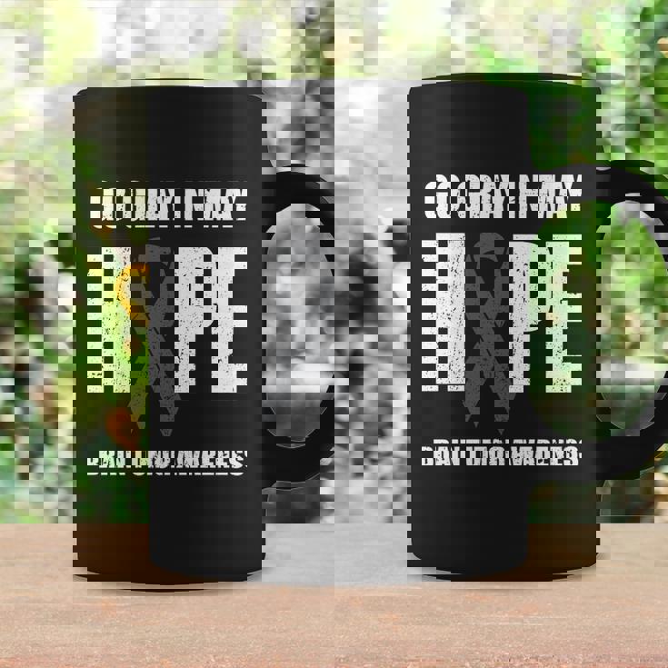 Go Gray In May Hope Brain Tumor Awareness Cute Gift Graphic Design Printed Casual Daily Basic Coffee Mug Gifts ideas