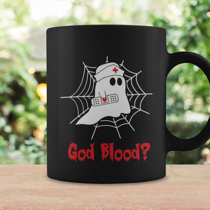 God Blood Funny Halloween Quote Coffee Mug Gifts ideas