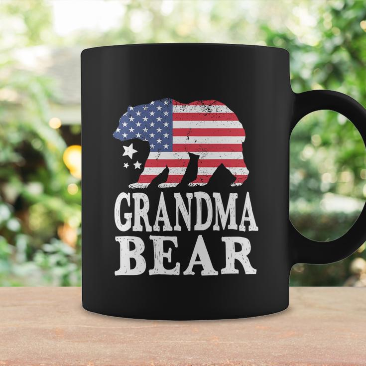 Grandma Bear Patriotic Flag Funny 4Th Of July Coffee Mug Gifts ideas