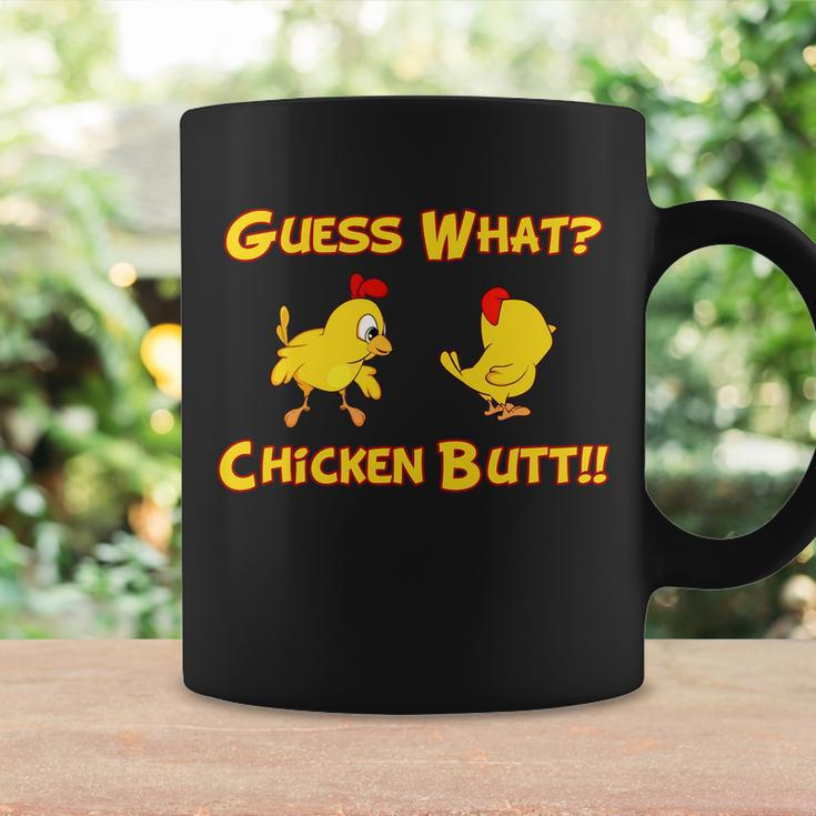 Guess What Chickenbutt Chicken Graphic Butt Tshirt Coffee Mug Gifts ideas