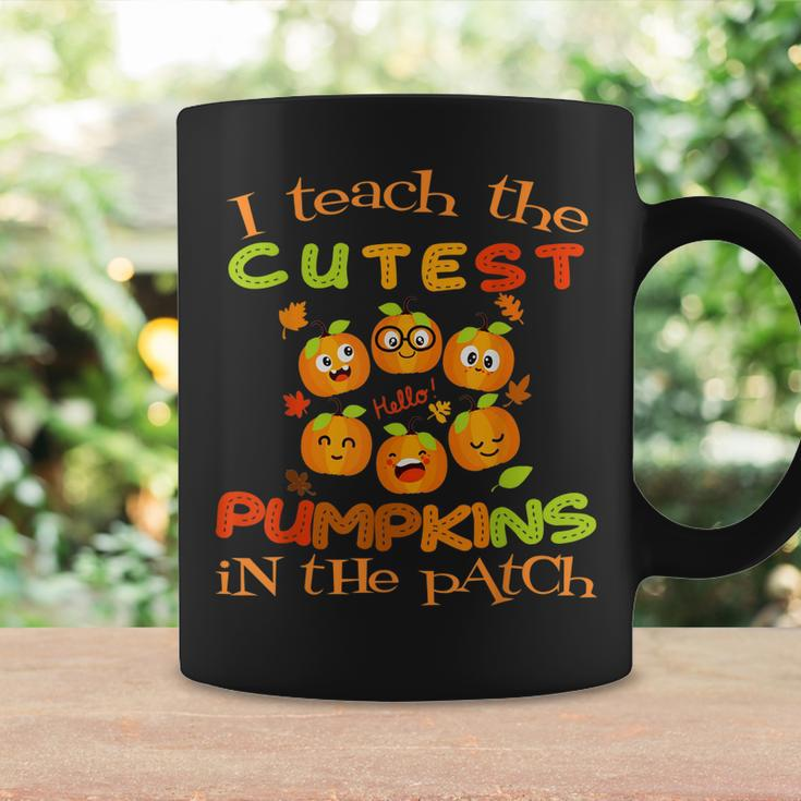 Halloween Teacher Cutest Pumpkin Patch Kindergarten Teacher Coffee Mug Gifts ideas