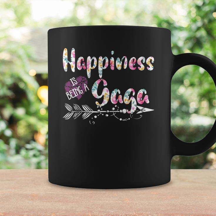 Happiness Is Being A Gaga Cute Womens Grandma Coffee Mug Gifts ideas