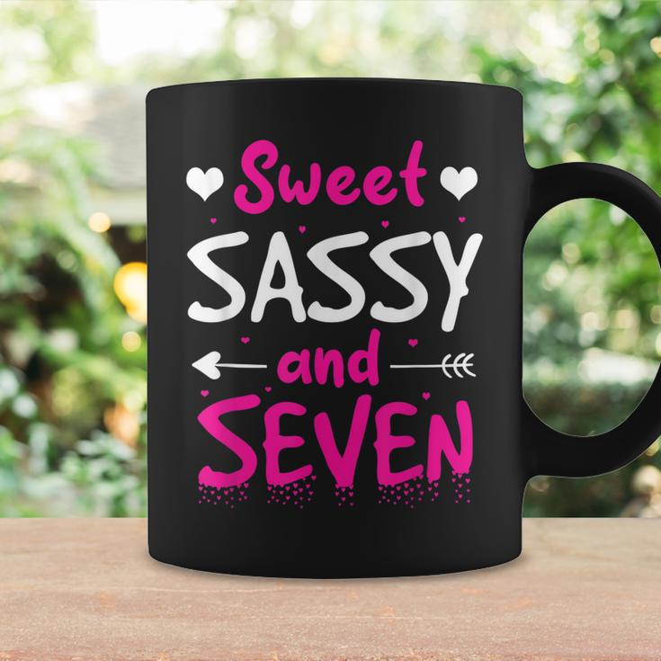 Happy 7Th Birthday Sweet Sassy And Seven Girls 7 Years Old V3 Coffee Mug Gifts ideas