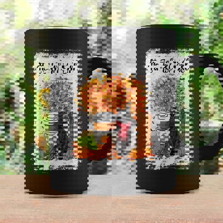 Happy Fall Yall Funny Cats Autumn Lover Pumpkins Halloween Coffee Mug Gifts ideas