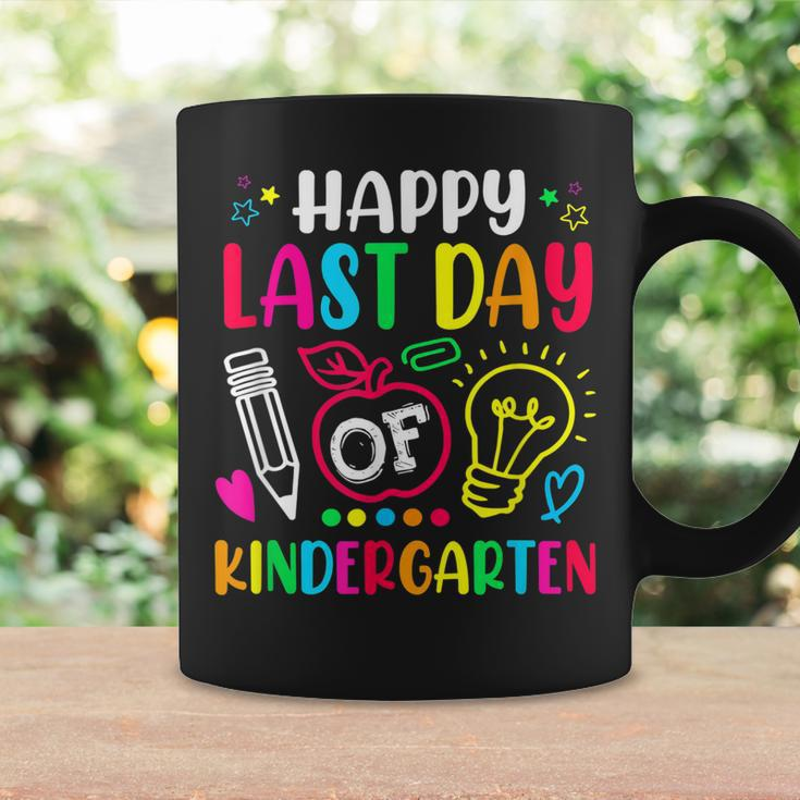 Happy Last Day Of Kindergarten School Funny Teacher Students Coffee Mug Gifts ideas