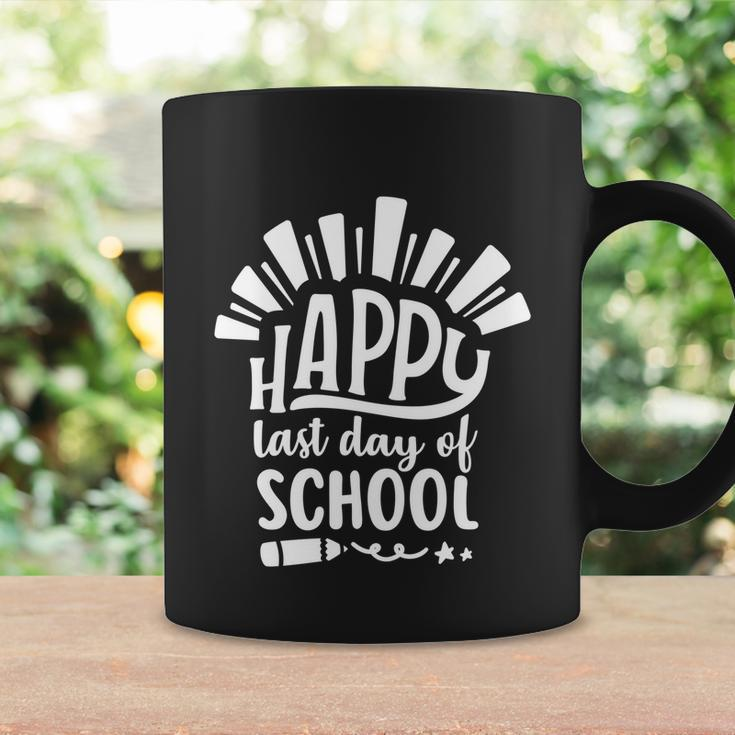 Happy Last Day Of School Teacher Student Funny Graduation Cool Gift Coffee Mug Gifts ideas