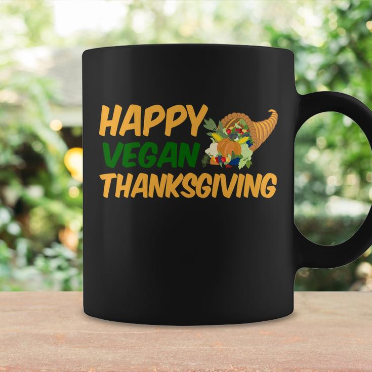 Happy Vegan Thanksgiving Tshirt Coffee Mug Gifts ideas