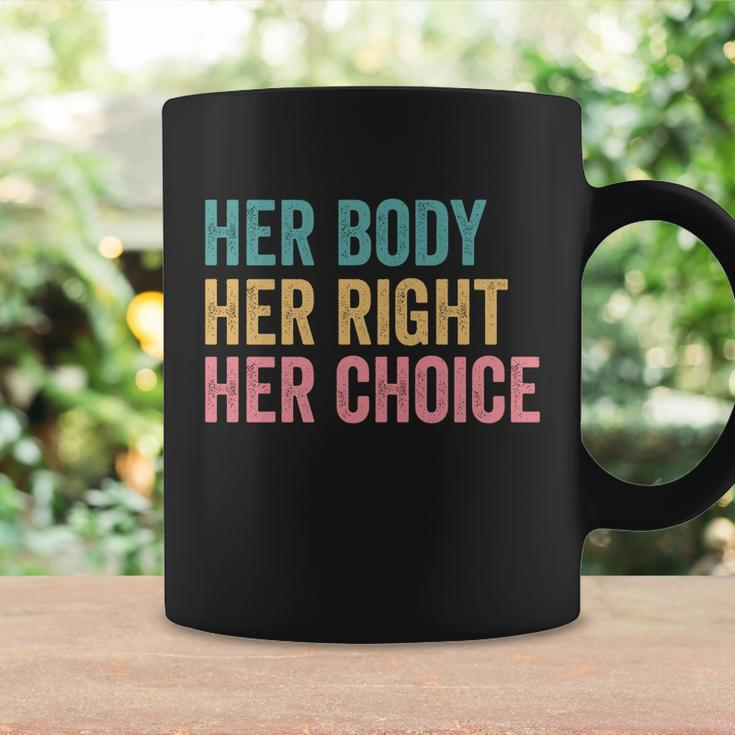 Her Body Her Right Her Choice Pro Choice Reproductive Rights Gift Coffee Mug Gifts ideas