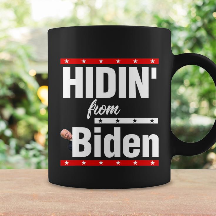 Hidin From Biden Shirt Creepy Joe Trump Campaign Gift Coffee Mug Gifts ideas