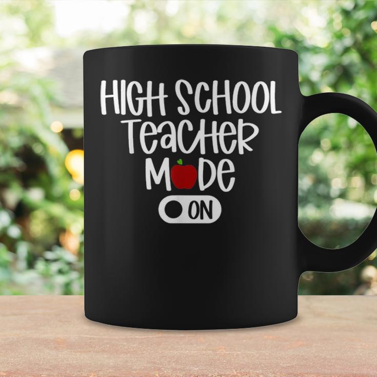 High School Teacher Mode On Back To School Coffee Mug Gifts ideas