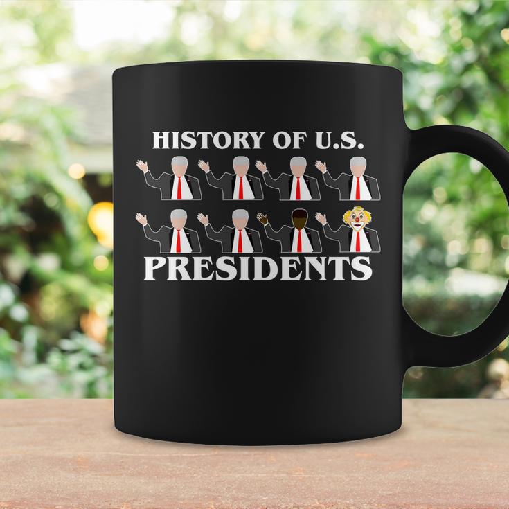 History Of US Presidents Anti Trump Clown Tshirt Coffee Mug Gifts ideas