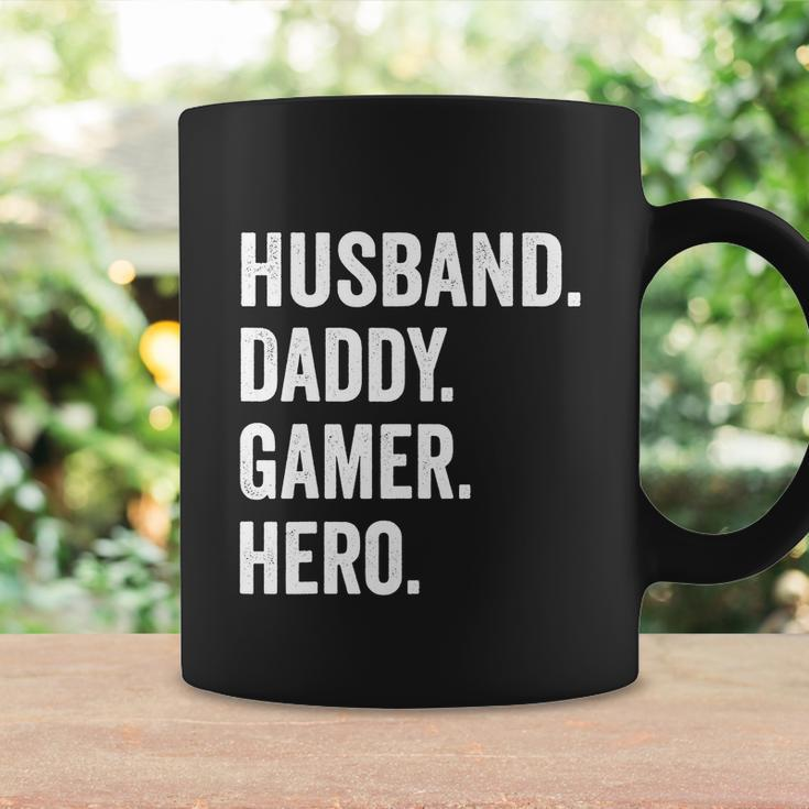 Husband Dad Father Gamer Funny Gaming Coffee Mug Gifts ideas