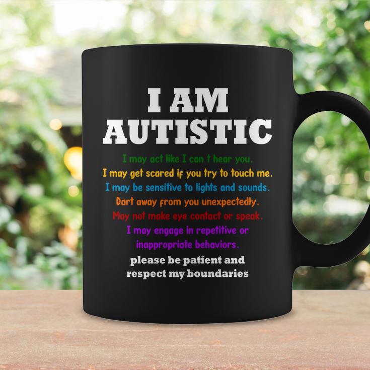 I Am Autistic Please Be Patient Coffee Mug Gifts ideas