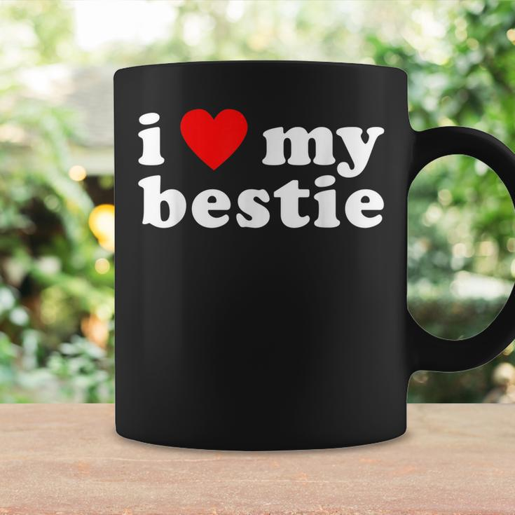 I Love My Bestie Best Friend Bff Cute Matching Friends Heart Coffee Mug Gifts ideas