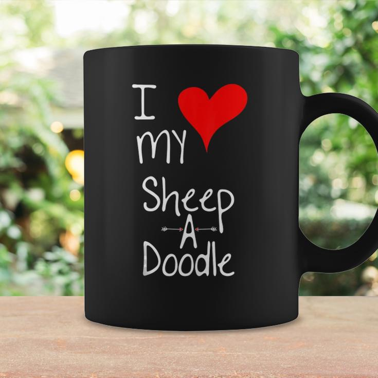 I Love My Sheepadoodle Cute Dog Owner Gift &8211 Graphic Coffee Mug Gifts ideas