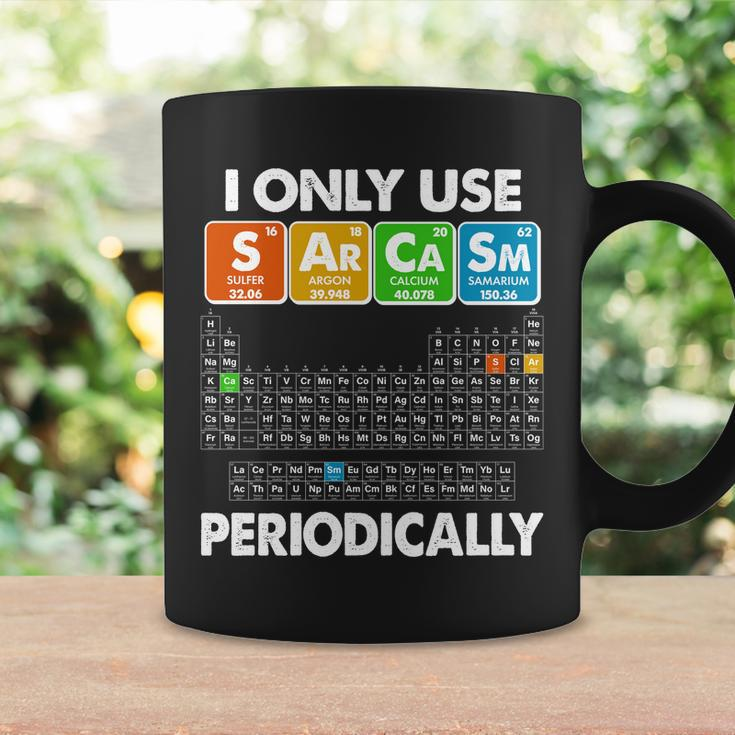 I Only Use Sarcasm Periodically Periodic Chart Tshirt Coffee Mug Gifts ideas