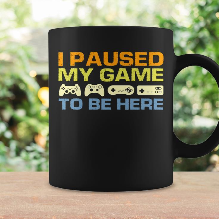 I Paused My Game To Be Here Retro Controllers Coffee Mug Gifts ideas