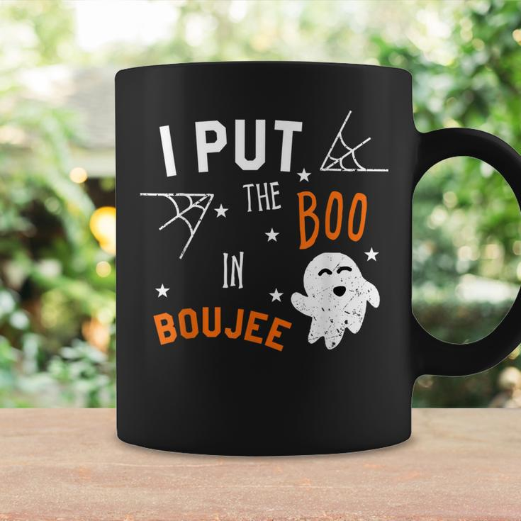 I Put Boo In Boujee Halloween Boo Ghost Coffee Mug Gifts ideas