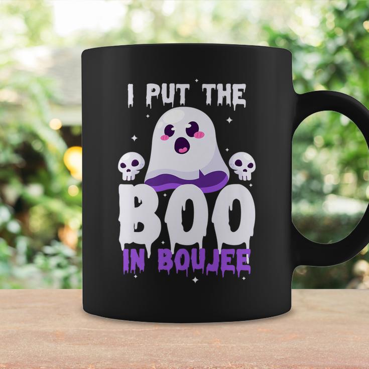 I Put The Boo In Boujee Cute Ghost Halloween Coffee Mug Gifts ideas