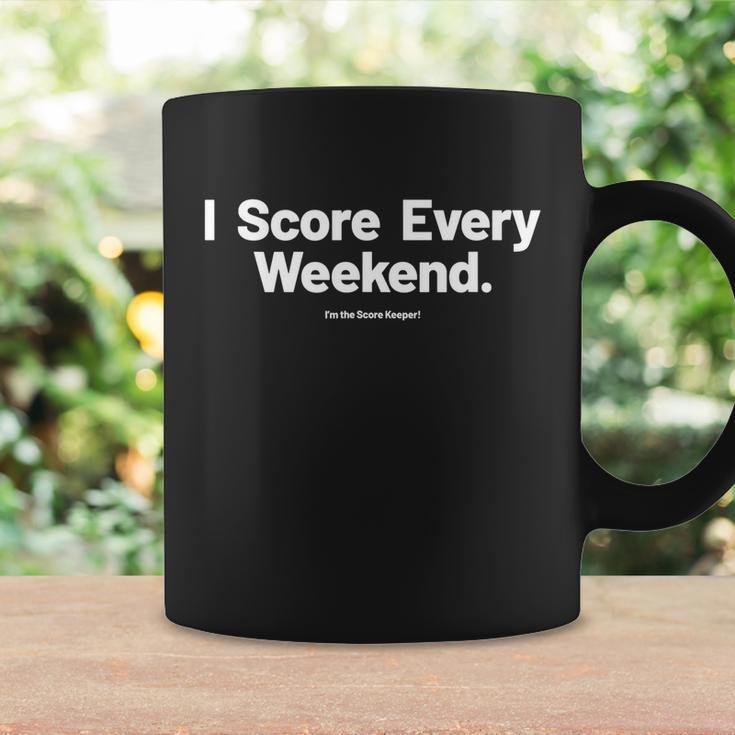 I Score Every Weekend Im The Score Keeper Funny Sports Coffee Mug Gifts ideas