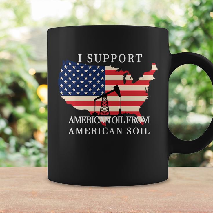 I Support American Oil From American Soil Keystone Pipeline Tshirt Coffee Mug Gifts ideas