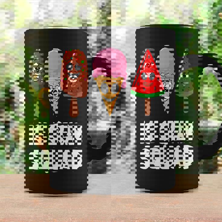 Ice Cream Squad Ice Cream Day Summer Party Family Kids Boys Coffee Mug Gifts ideas
