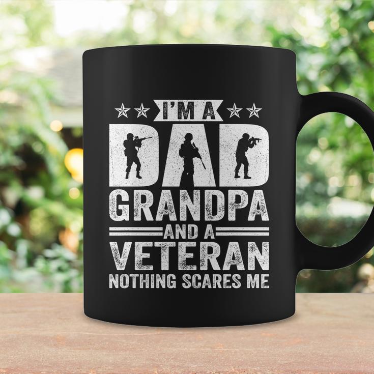 Im A Dad Grandpa And A Veteran Nothing Scares Me Father Day Gift Coffee Mug Gifts ideas